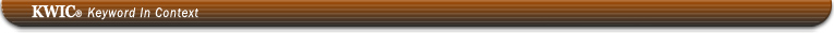 KWIC - Keyword In Context